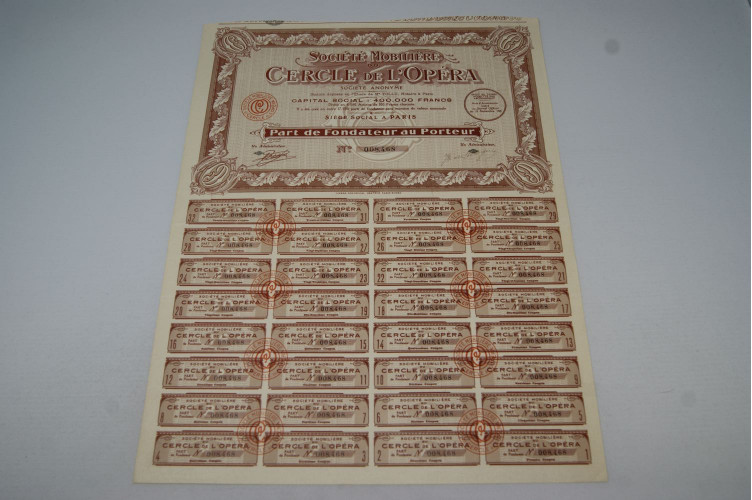 Société Mobilière du Cercle de l'Opéra