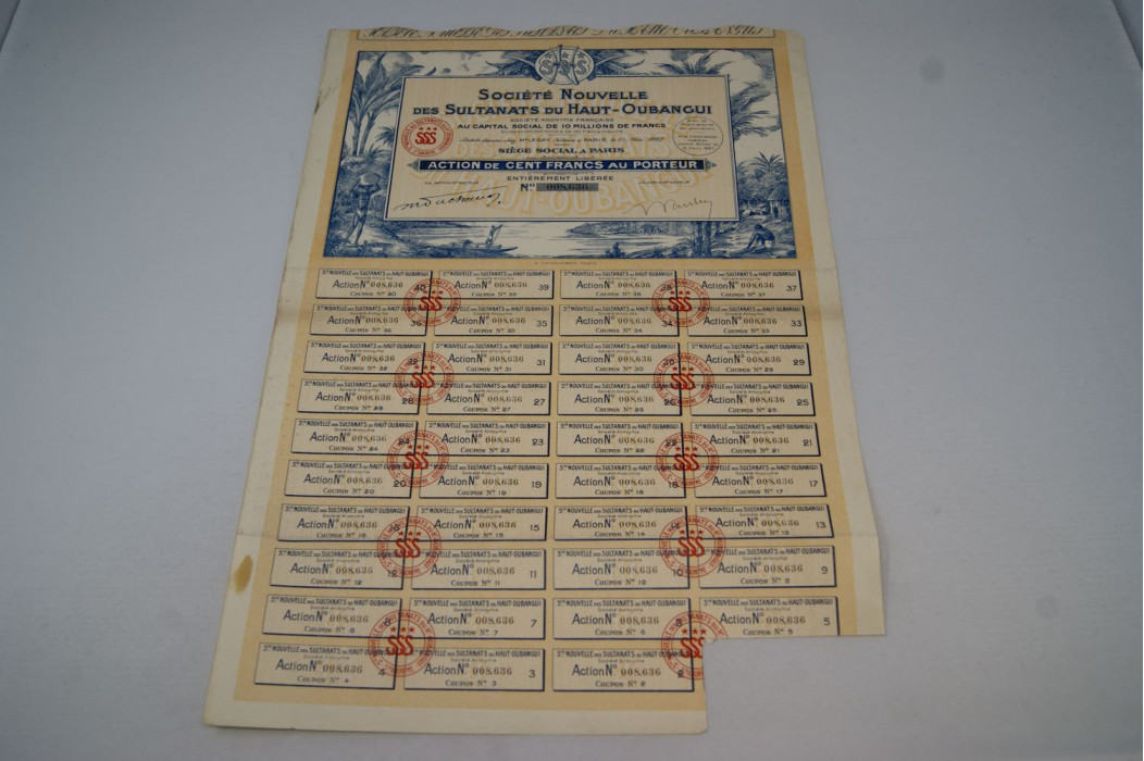 Société nouvelle des Sultanats du Haut Oubangui