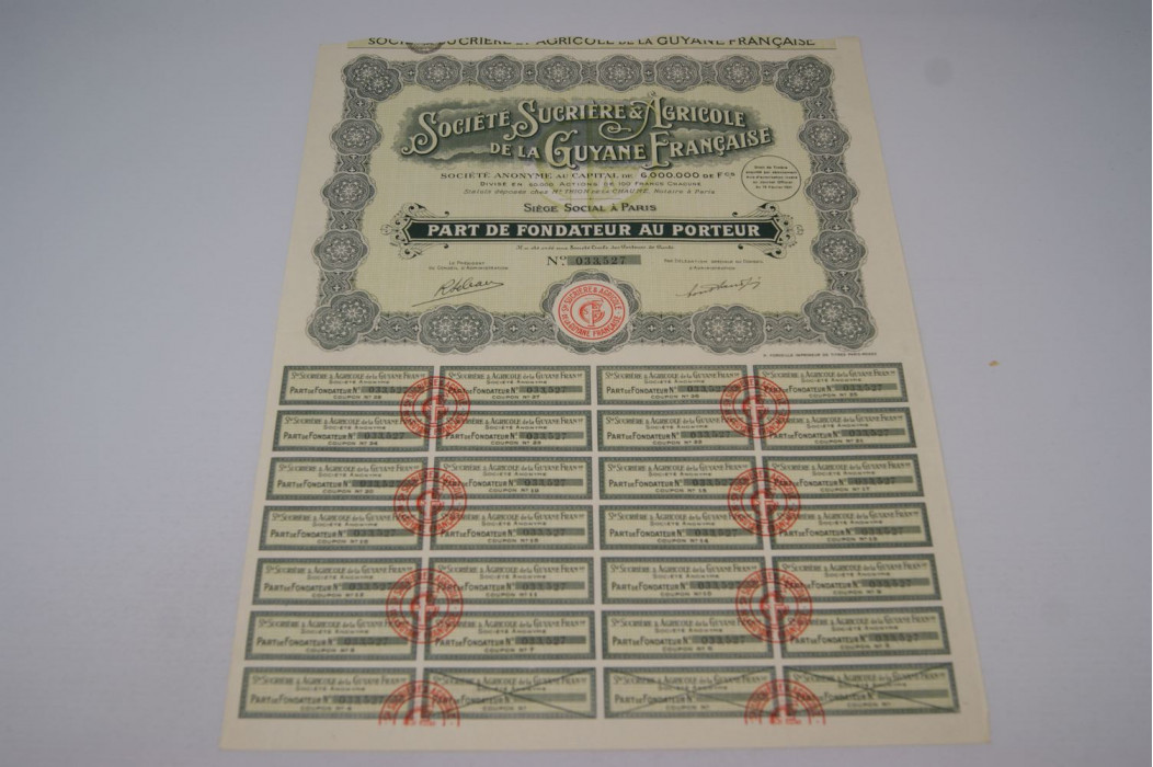 Société sucrière et agricole de la Guyane Française