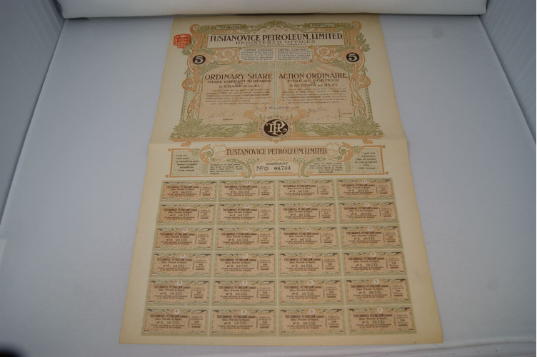 Tustanovice Petroleum Limited