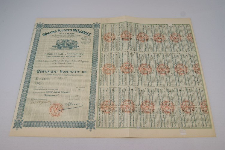 Wagons-Foudres Mitjavile