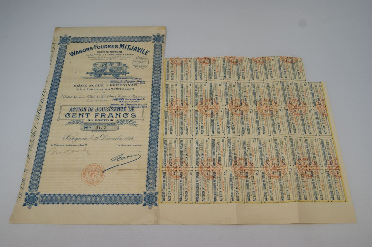 Wagons-Foudres Mitjavile