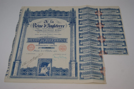 A la Reine d'Angleterre