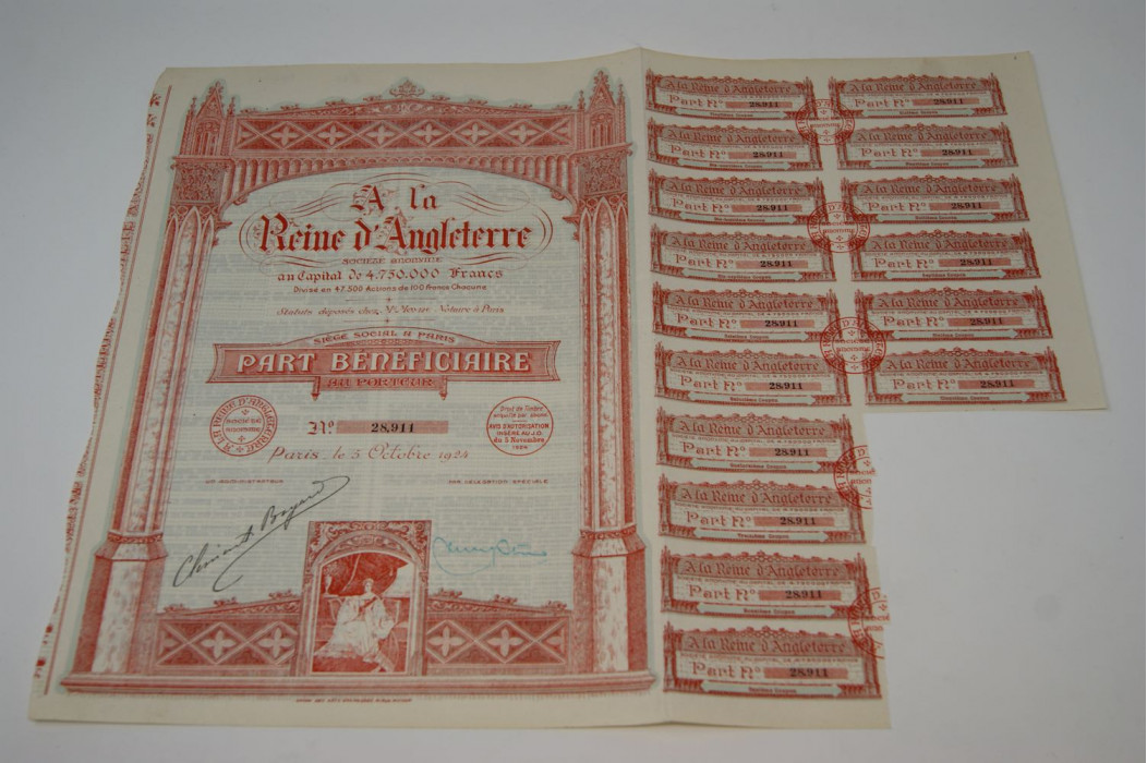 A la Reine d'Angleterre