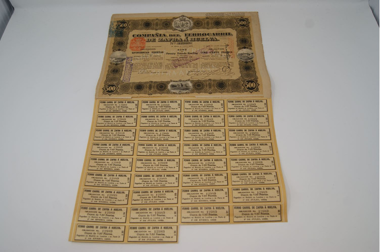 Compañia del ferrocarril de Zafra a Huelva