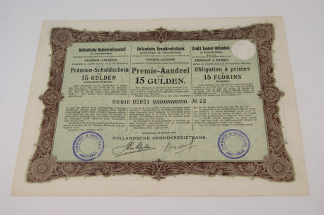 Crédit foncier Hollandais à Amsterdam