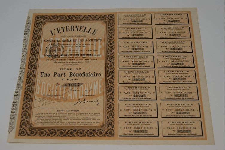 L'Eternelle contre la grêle et les...