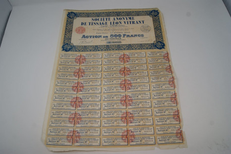 Société anonyme de tissage Léon Vitrant