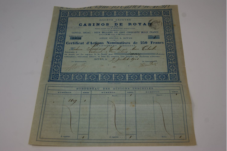 Société anonyme des Casinos de Royan