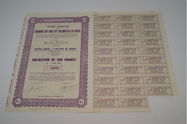 Société anonyme des chemins de fer et tramways en Iran