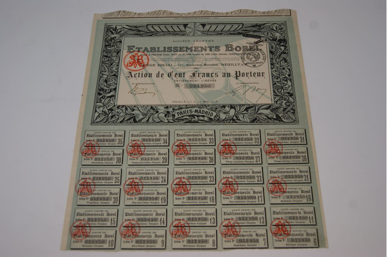 Société anonyme des Etablissements Borel