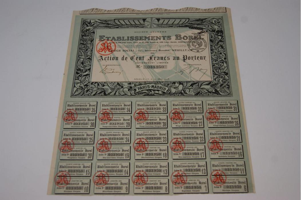 Société anonyme des Etablissements Borel