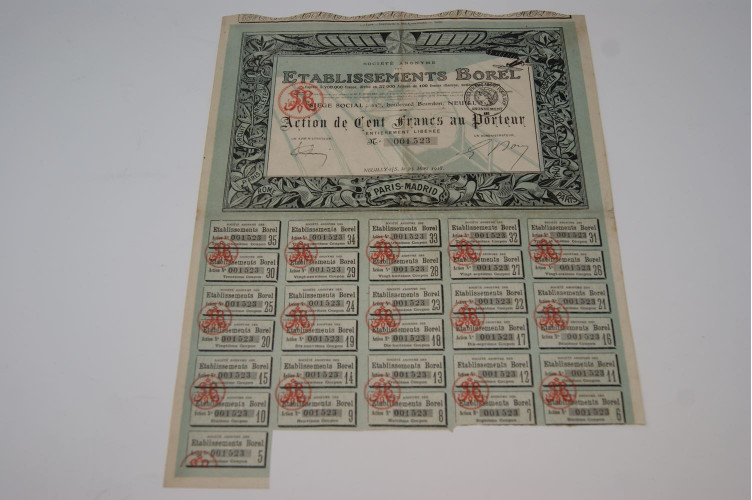 Société anonyme des Etablissements Borel
