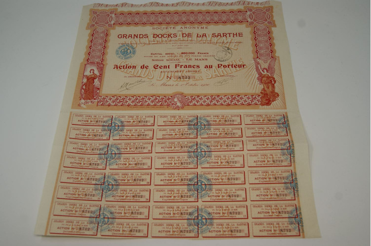 Société anonyme des grands docks de la Sarthe