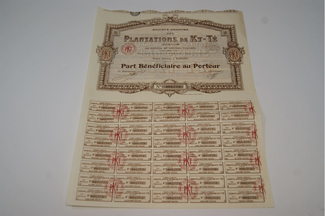 Société anonyme des plantations de Ky-Té