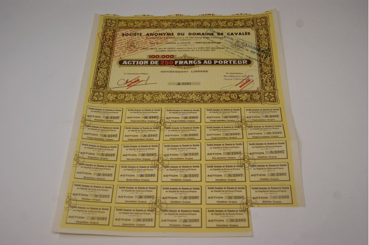 Société anonyme du domaine de Cavalès