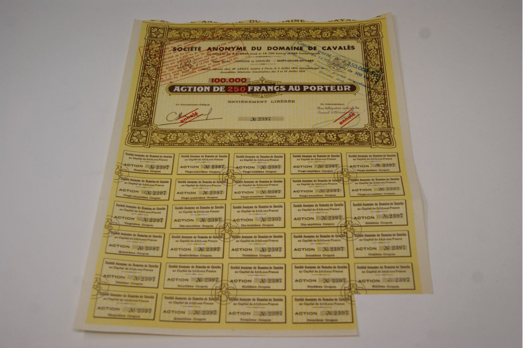 Société anonyme du domaine de Cavalès