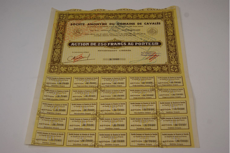 Société anonyme du domaine de Cavalès