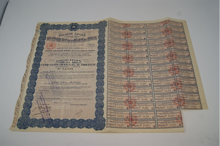 Société civile de reconstitution de la région de Noyon