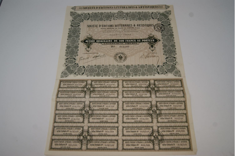 Société d'éditions littéraires et artistiques