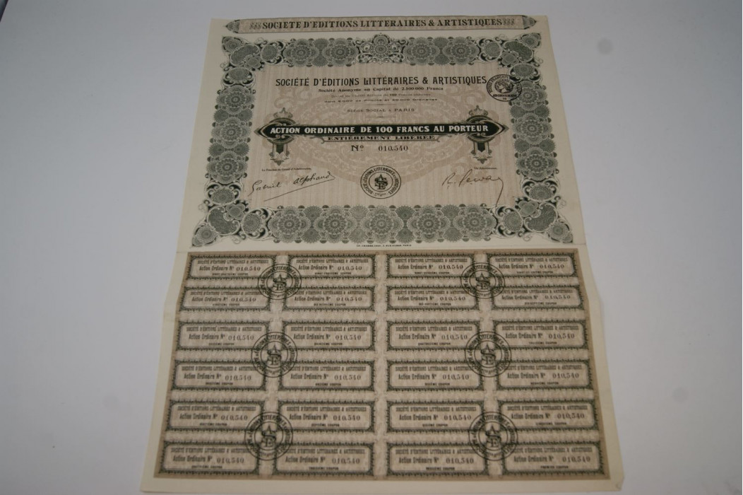 Société d'éditions littéraires et artistiques