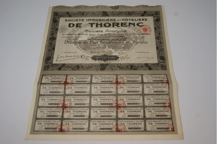 Société immobilière et hotelière de...