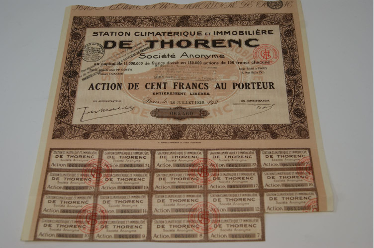 Société immobilière et hotelière de...