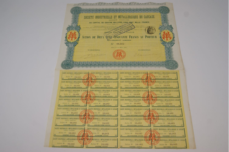 Société industrielle et métallurgique...