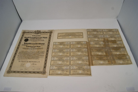 Anleihe der Stadt Frankfurt am Main 1923