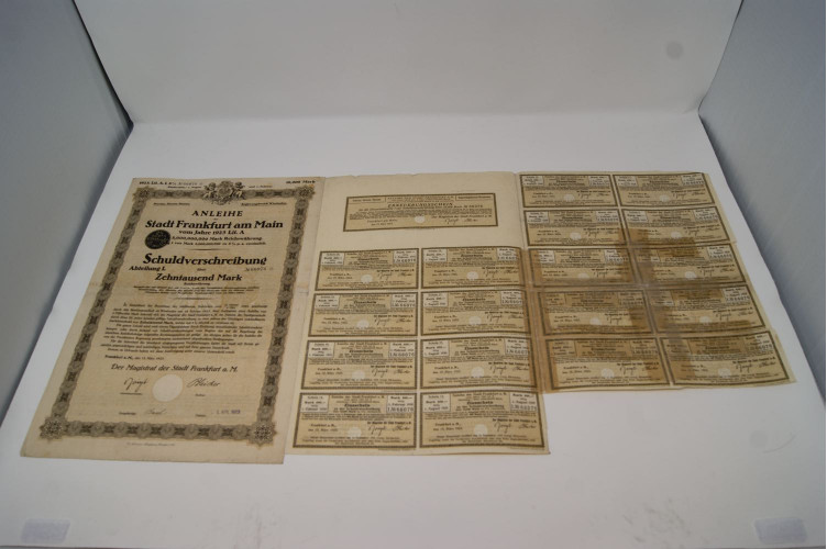 Anleihe der Stadt Frankfurt am Main 1923