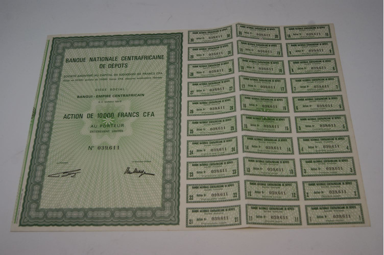 Banque nationale centrafricaine de dépots