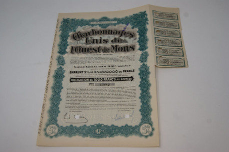 Charbonnages Unis de l'Ouest de Mons