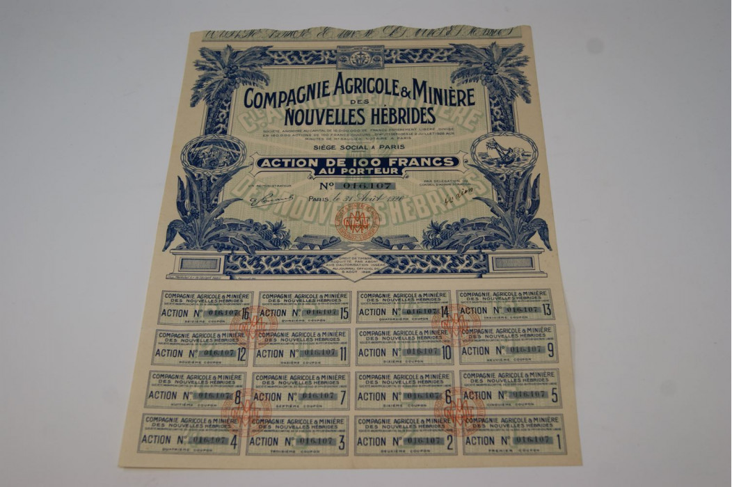 Compagnie agricole et minières des nouvelles hébrides