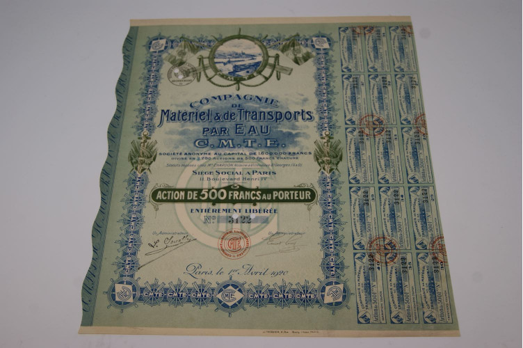 Compagnie de Matériel et de Transports par Eau C.M.T.E.
