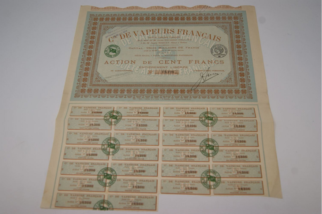 Compagnie de vapeurs français