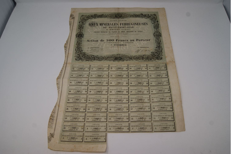 Compagnie des eaux minérales ferrugineuse du Petit-Saint-Jean