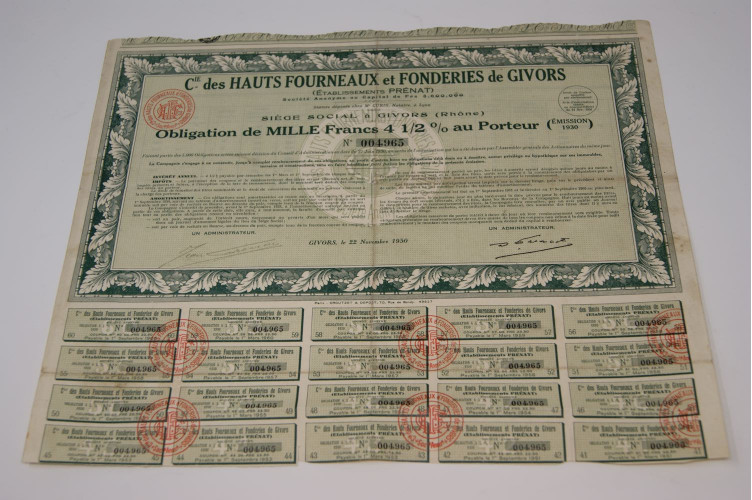 Compagnie des hauts fourneaux et...