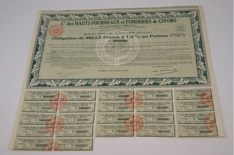 Compagnie des hauts fourneaux et...
