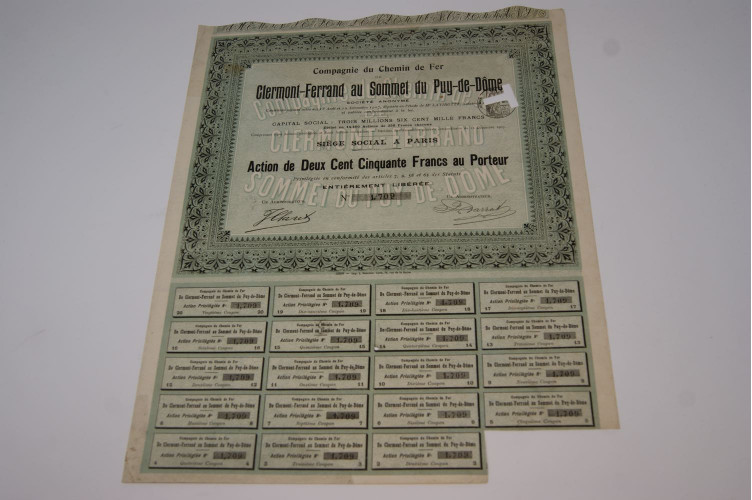 Compagnie du chemin de fer de Clermont-Ferrand au Sommet du Puy-de-Dôme