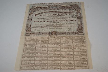 Compagnie du chemin de fer franco-éthiopien de Djibouti à Addis Abeba