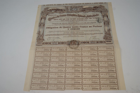 Compagnie du chemin de fer franco-éthiopien de Djibouti à Addis Abeba