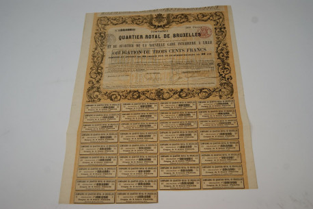 Compagnie du Quartier Royal de Bruxelles et du quartier de la nouvelle gare intérieure de Lille