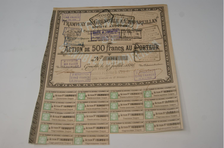 Compagnie du tramway de Grenoble à Chapareillan