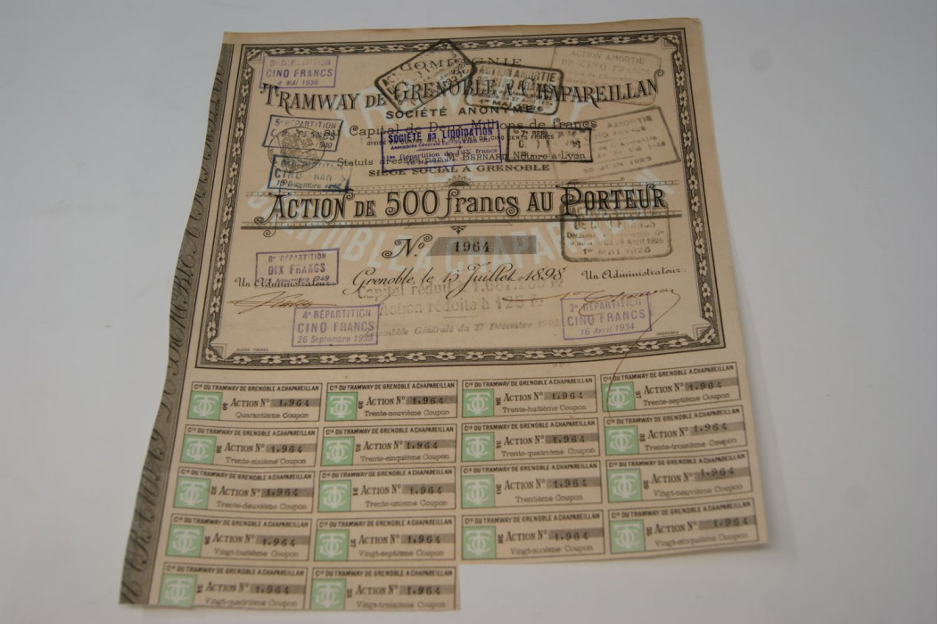 Compagnie du tramway de Grenoble à Chapareillan