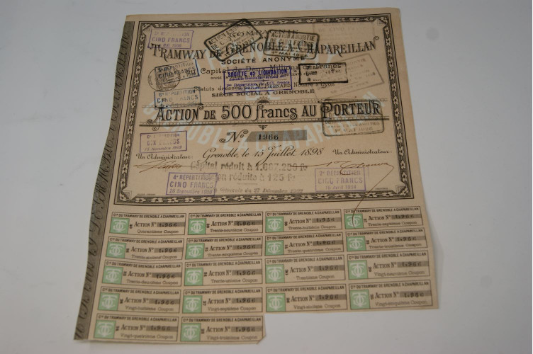Compagnie du tramway de Grenoble à...
