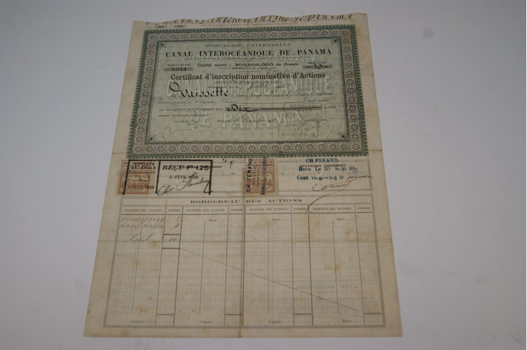 Compagnie universelle du canal interocéanique de Panama