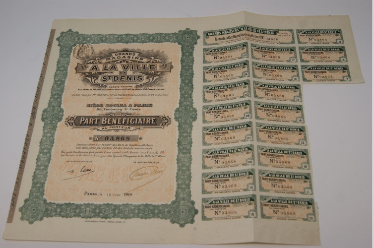 Grands magasins à la ville de St Denis