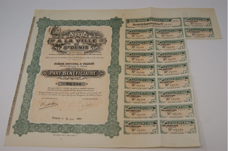 Grands magasins à la ville de St Denis