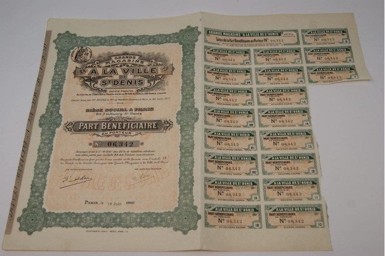 Grands magasins à la ville de St Denis