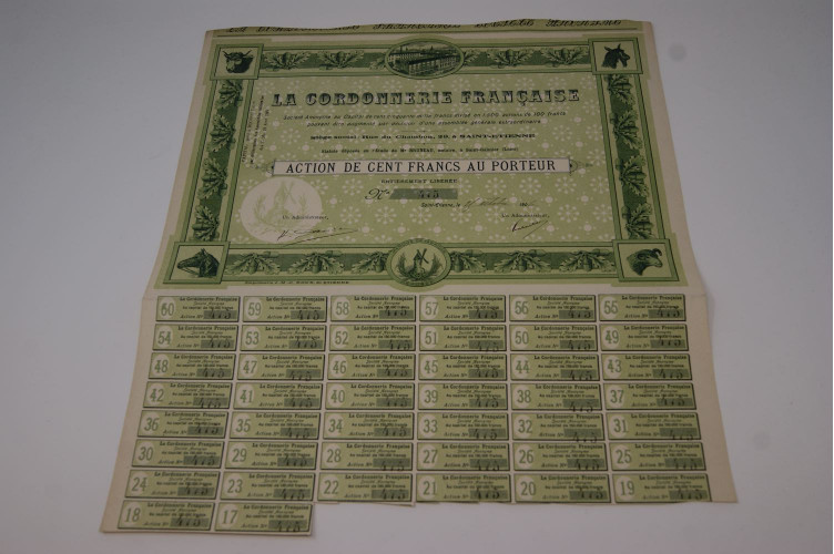 La cordonnerie française